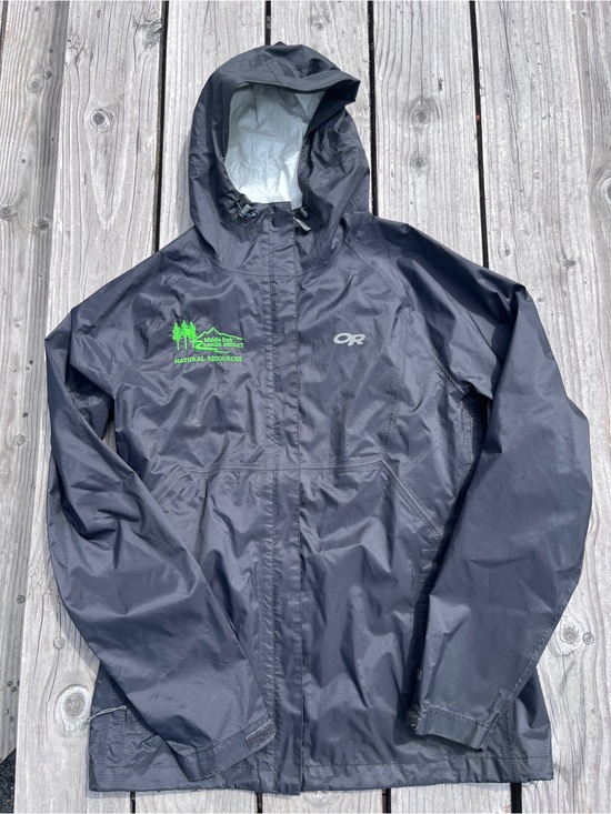 Outdoor Research Jackets & Blazers - Outdoor Research Black Hooded Rain Jacket Shell